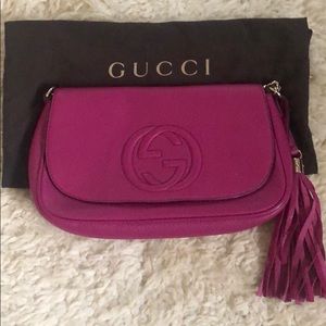 gucci soho chain crossbody bag